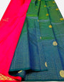 Incredible Blue Soft Silk Saree With Classy Blouse Piece