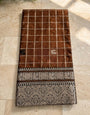 Winsome Brown Pure Banarasi Silk Saree With Breathtaking Blouse Piece