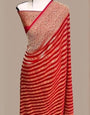 Luxuriant Red Soft Banarasi Silk Saree With Propinquity Blouse Piece