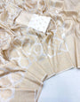 Profuse Off White Soft Banarasi Silk Saree With Magnificat Blouse Piece