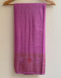 Lovely Lavender Soft Banarasi Silk Saree With Staring Blouse Piece