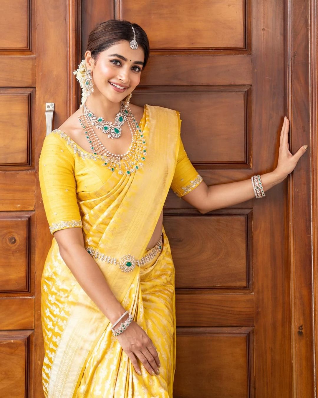 Inimitable Yellow Soft Silk Saree With Preferable Blouse Piece