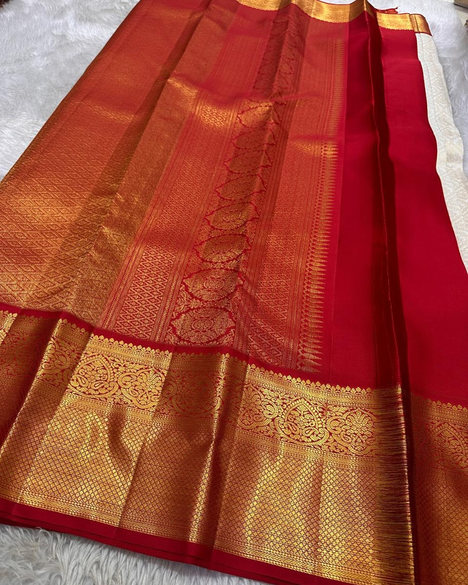 Admirable Beige Soft Silk Saree With Elegant Blouse Piece