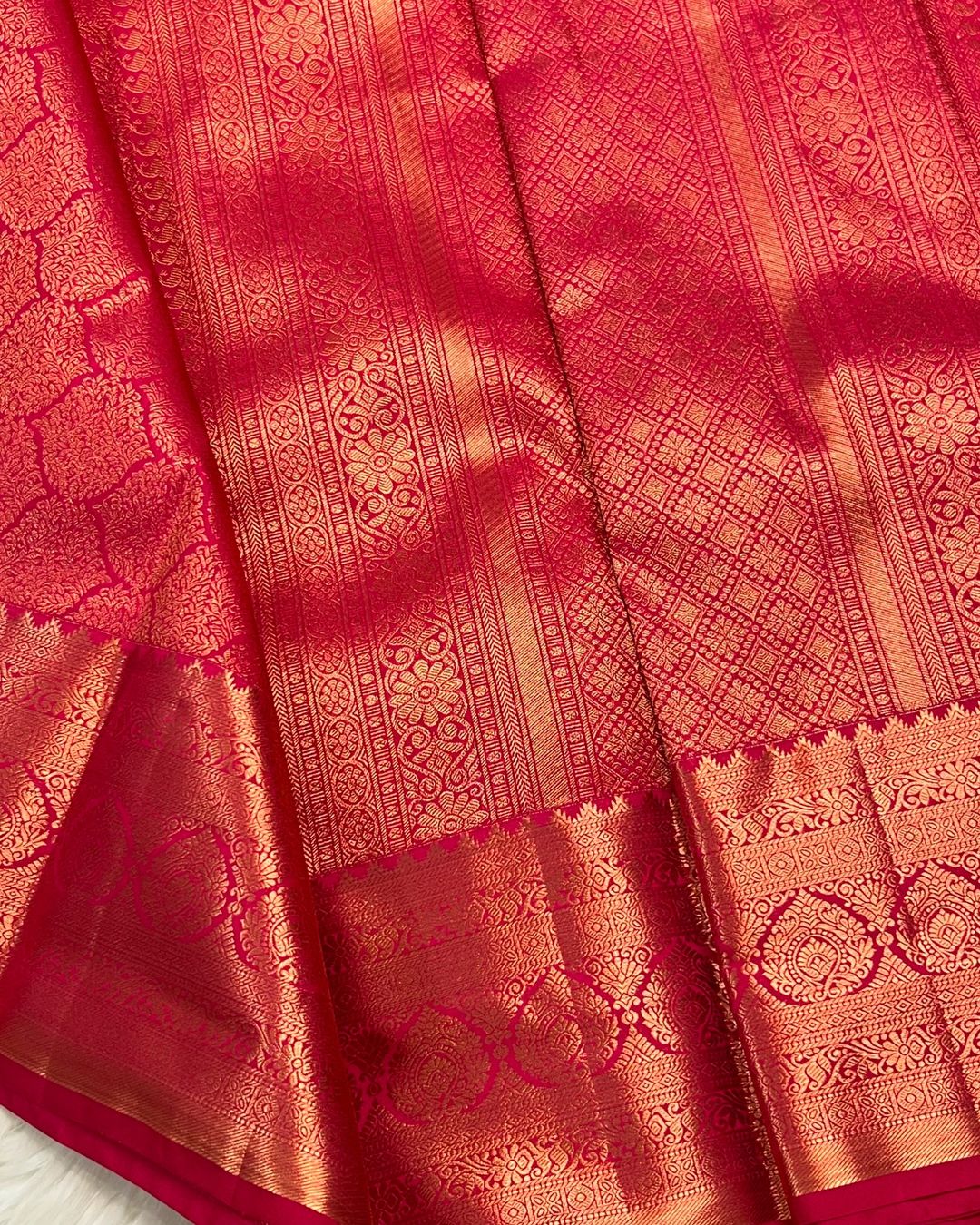 Bucolic Dark Pink Soft Banarasi Silk Saree With Elision Blouse Piece