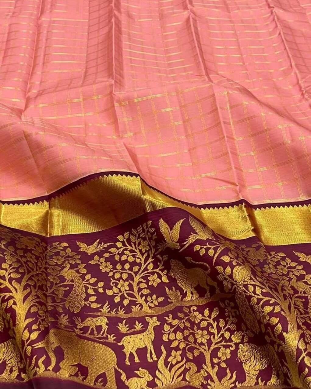 Evocative Pink Soft Silk Saree With Stunning Blouse Piece