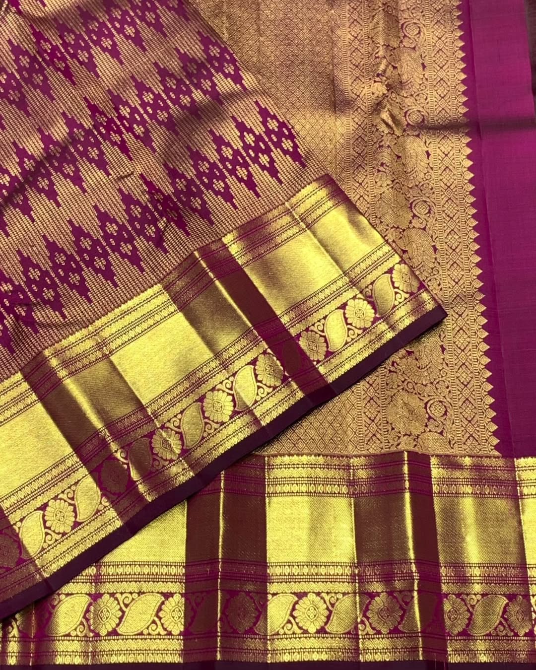 Comely Pruple Soft Banarasi Silk Saree With Nectarous Blouse Piece