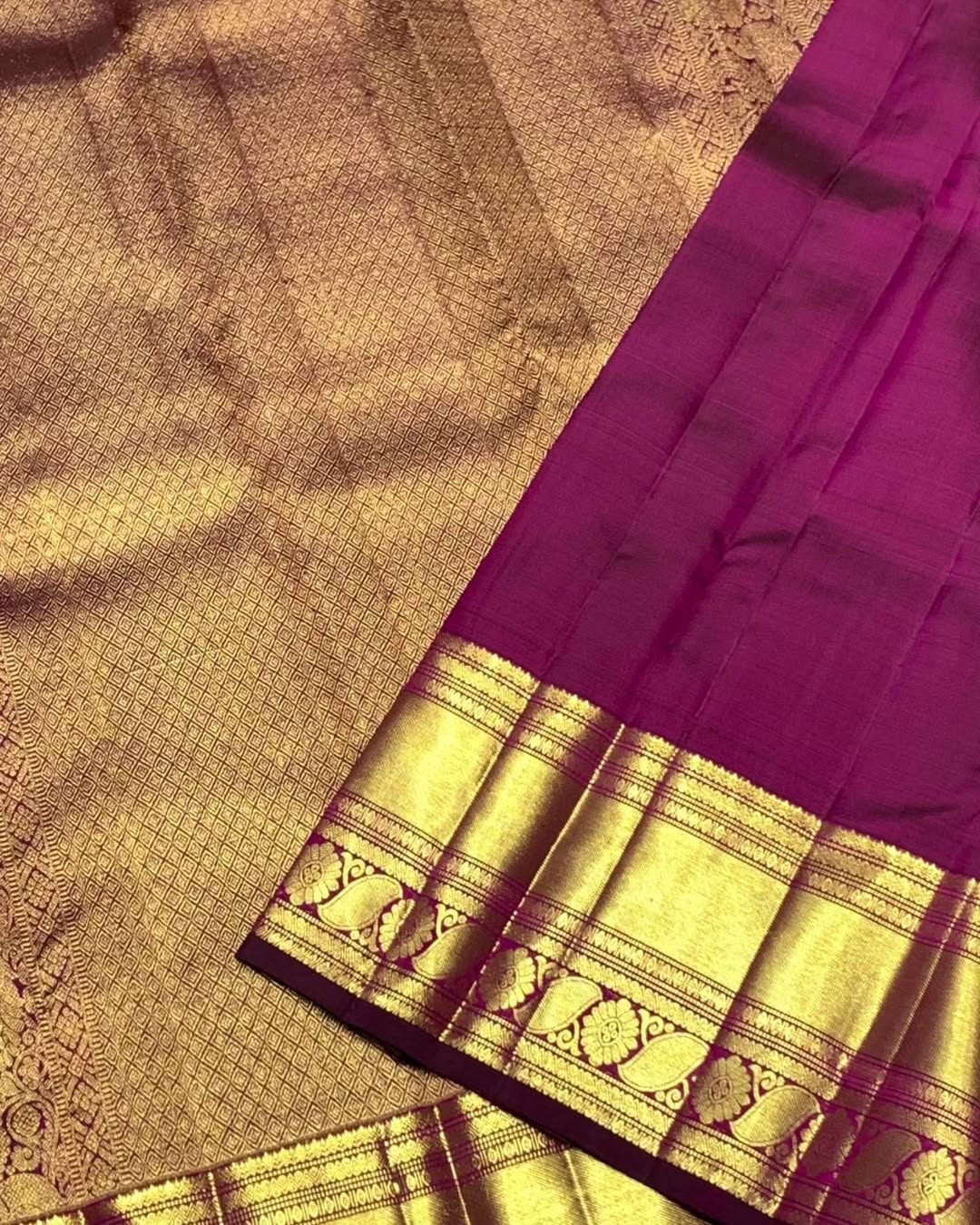 Comely Pruple Soft Banarasi Silk Saree With Nectarous Blouse Piece