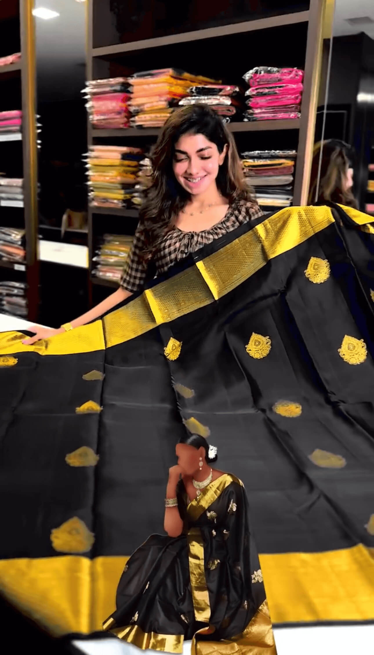 Pleasurable Black Soft Banarasi Silk Saree With Mellifluous Blouse Piece