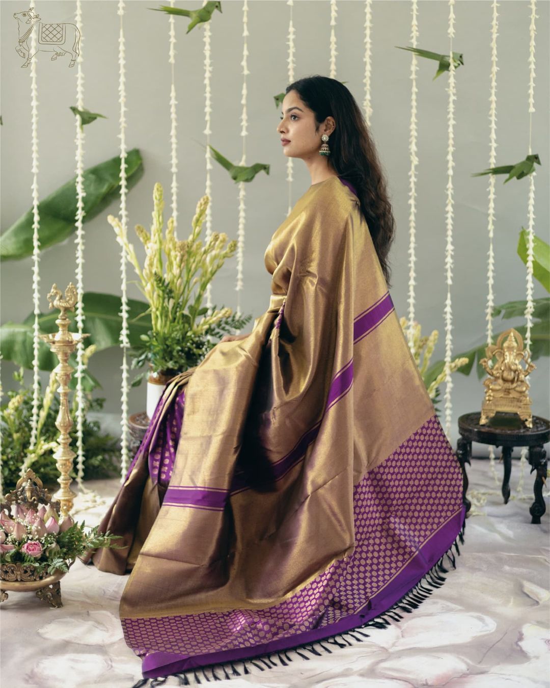 Attractive Purple Soft Silk Saree With Sophisticated Blouse Piece