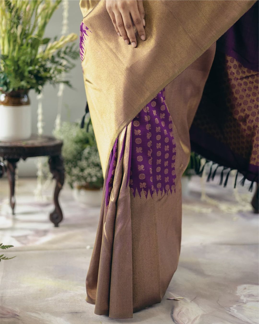 Attractive Purple Soft Silk Saree With Sophisticated Blouse Piece