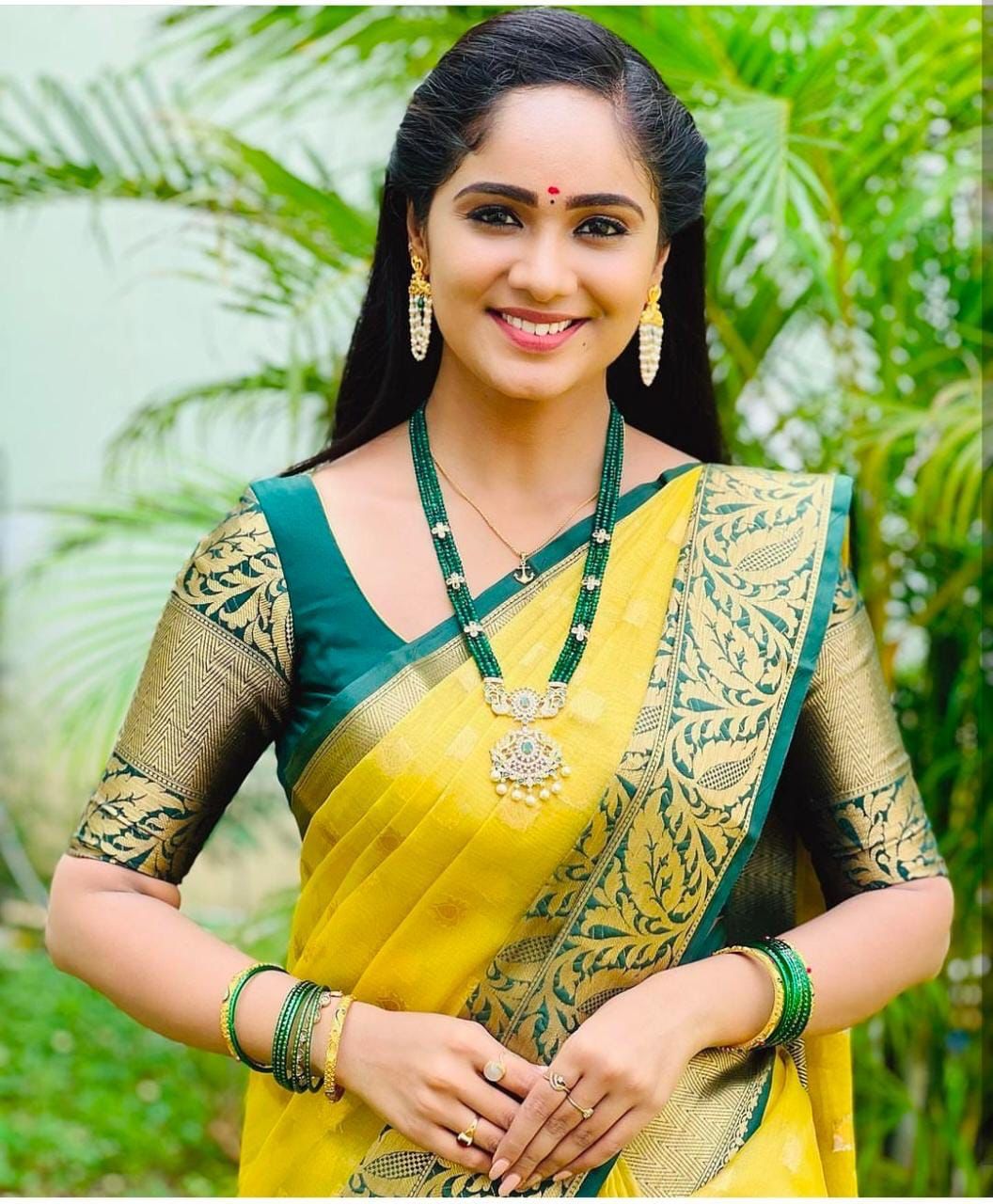 Amazing Yellow Soft Silk Saree With Skinny Blouse Piece