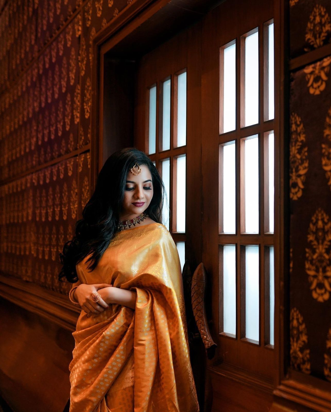 Dulcet Yellow Soft Banarasi Silk Saree With Breathtaking Blouse Piece