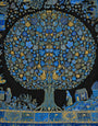 Innovative Black Pashmina Saree With Splendiferous Blouse Piece