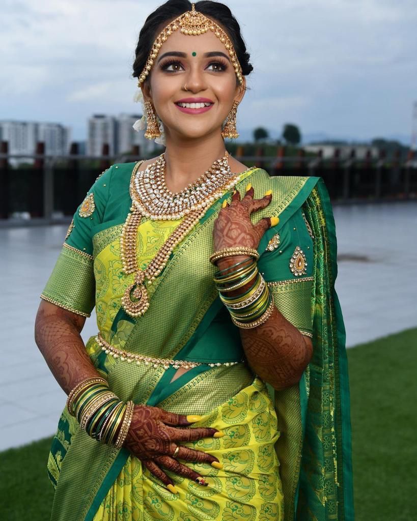 Dalliance Lemon Soft Banarasi Silk Saree With Fairytale Blouse Piece