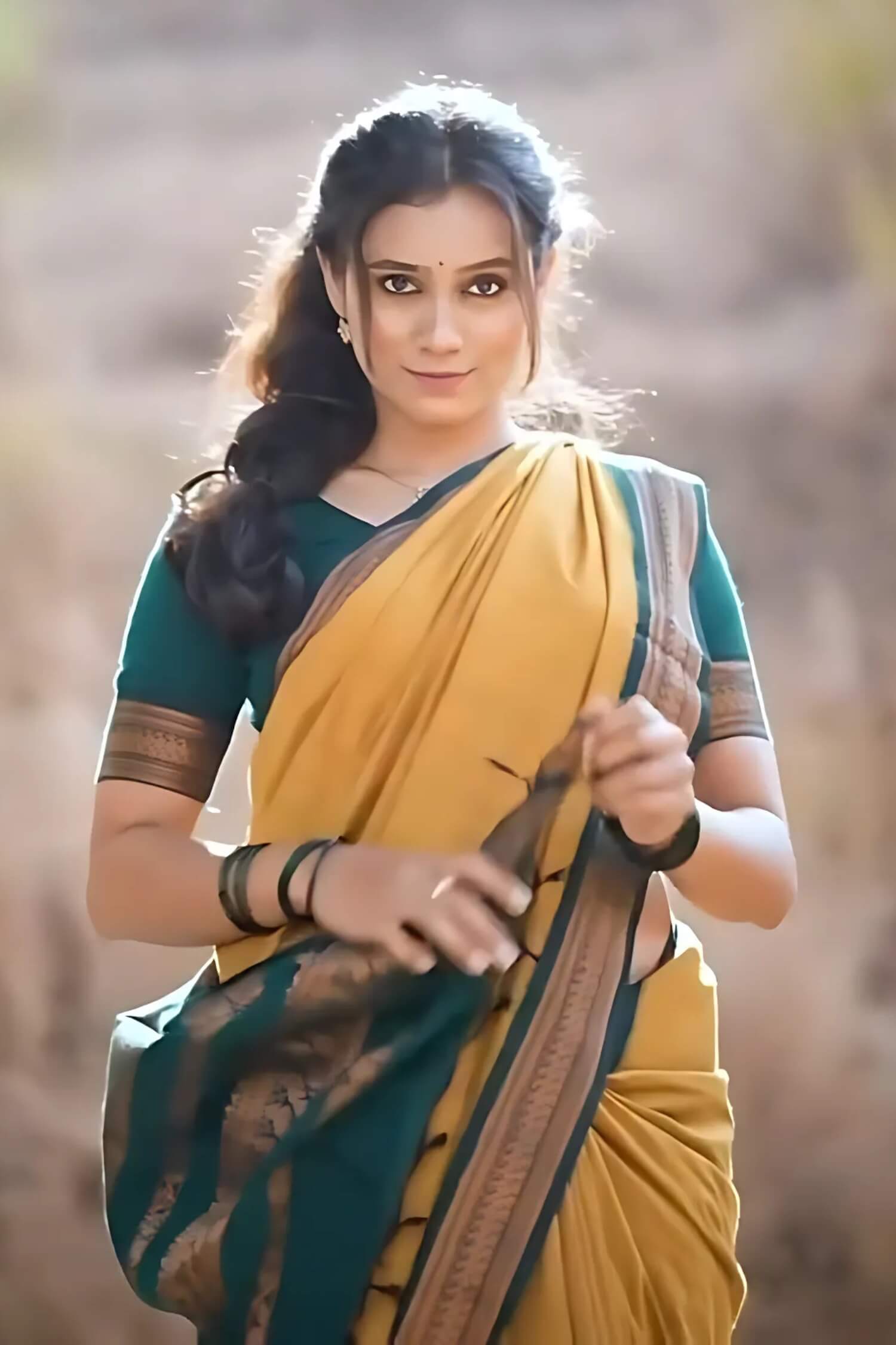 Flamboyant Mustard Soft Silk Saree With Admirable Blouse Piece