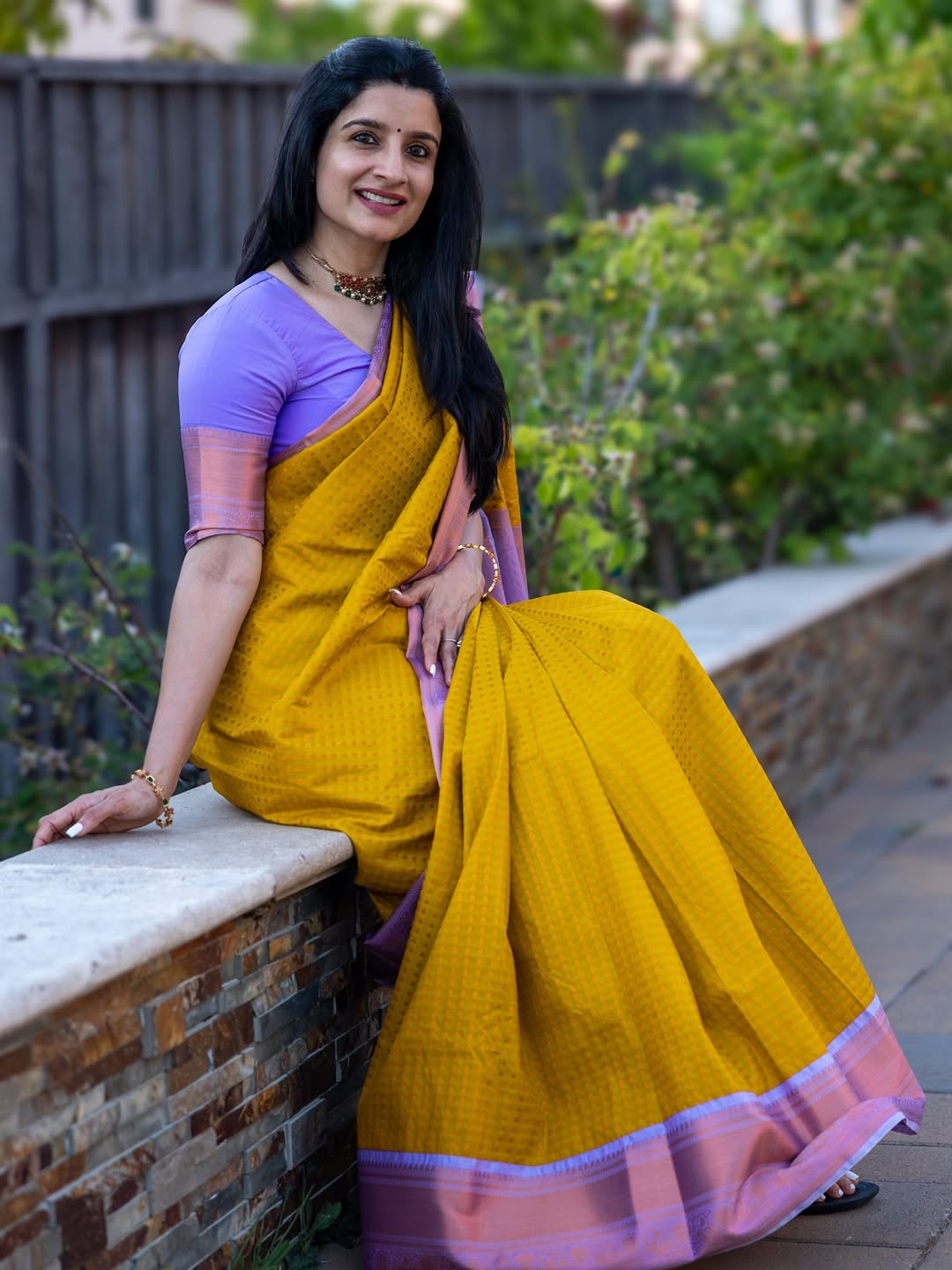 Rhapsody Yellow Soft Silk Saree With Desirable Blouse Piece