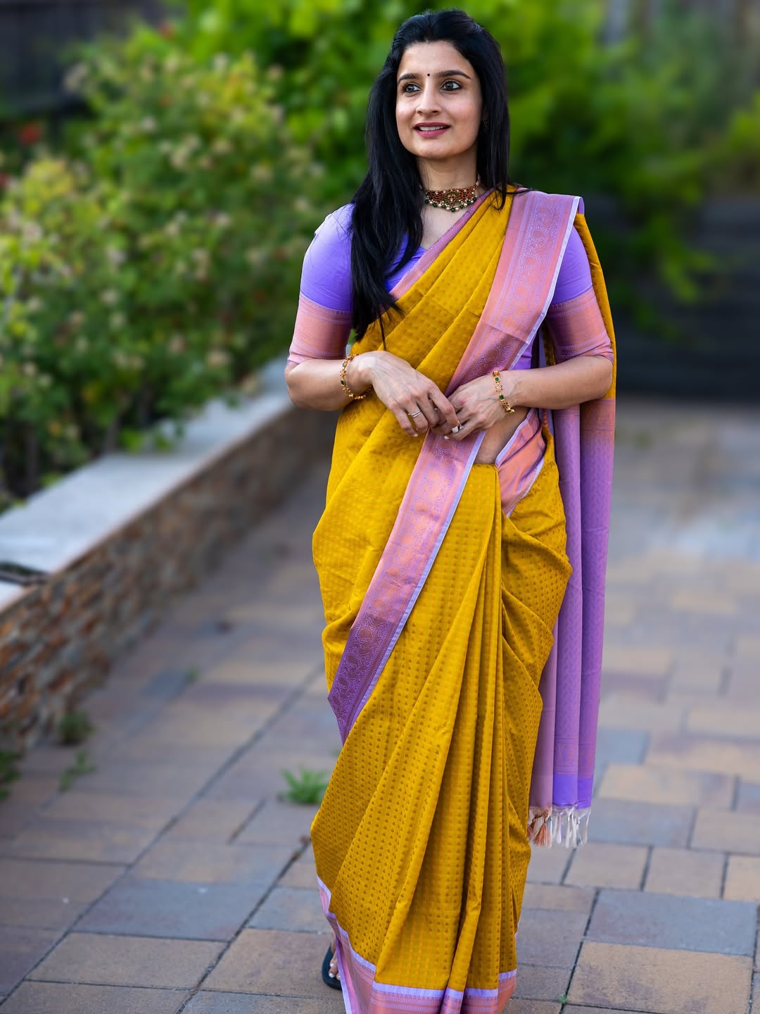 Rhapsody Yellow Soft Silk Saree With Desirable Blouse Piece