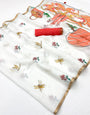 Serendipity Off White Printed Cotton Silk Saree With Nectarous Blouse Piece