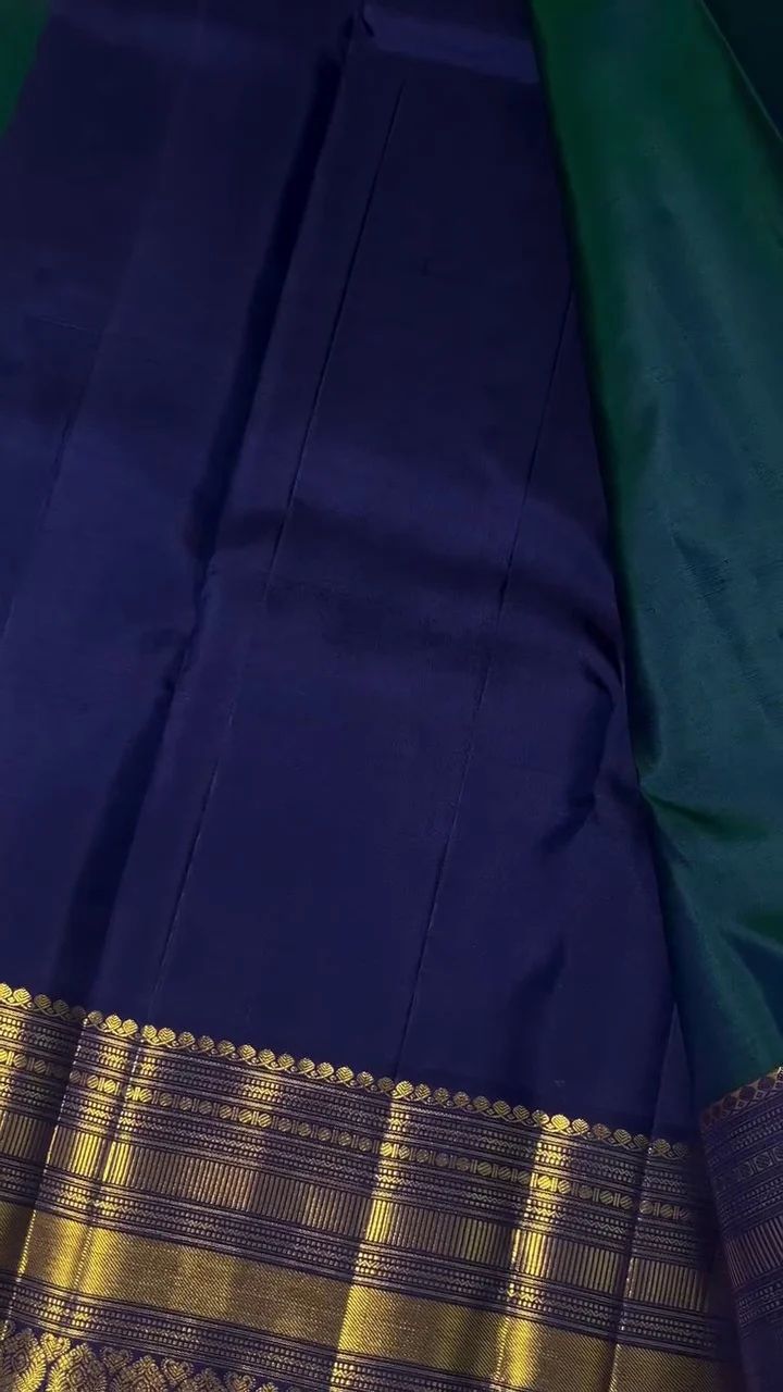 Smart Rama Soft Banarasi Silk Saree With Conflate Blouse Piece